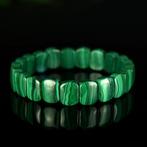 Malachiet met Chrysocolla-aders - Hoogwaardige kwaliteit -