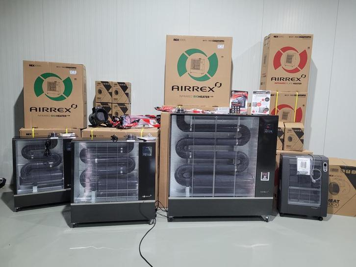 Airrex INFRAROOD met Wifi / diesel kachels werkplaatskachel, Doe-het-zelf en Verbouw, Verwarming en Radiatoren, 800 watt of meer