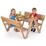 LIVSK Kinderpicknicktafel en Bankset - Voor 4 Kinderen - Mas, Tuin en Terras, Verzenden, Nieuw