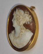 18 karaat - Geel goud - Cameo