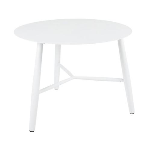 *WOONWINKEL* Brafab Vannes Rond Tafeltje Voor Buiten Wit 60, Tuin en Terras, Tuinsets en Loungesets, Nieuw, Verzenden