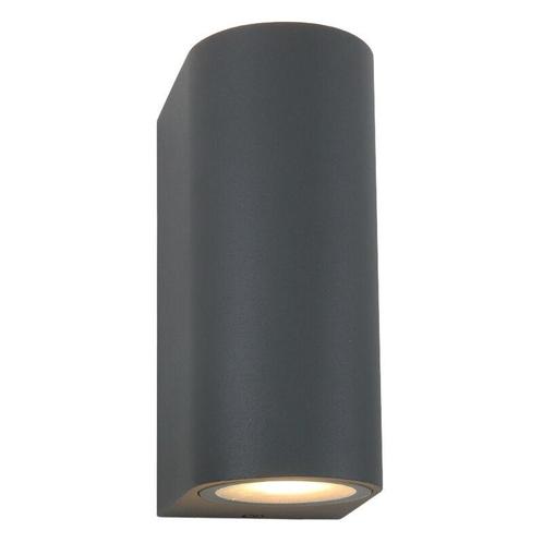 Antraciete buitenlamp Corina, aluminium, IP44, Tuin en Terras, Buitenverlichting, Wandlamp, Nieuw, Aluminium, Ophalen of Verzenden