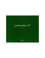 2011 BENTLEY CONTINENTAL GT BROCHURE ENGELS, Boeken, Nieuw, Author