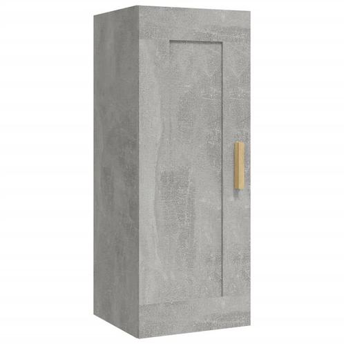 Wandkast 35x34x90cm Grijs - Retourdeal - 53% Korting!, Huis en Inrichting, Woonaccessoires | Wandplanken en Boekenplanken, Nieuw