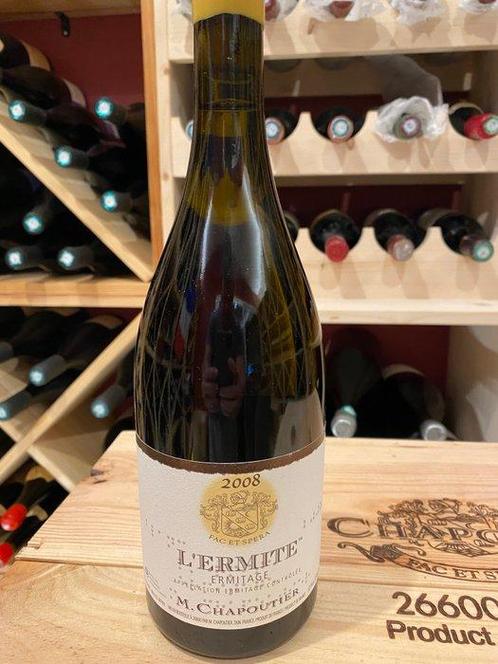 2008 M. Chapoutier, LErmite Blanc - Hermitage - 1 Fles, Verzamelen, Wijnen