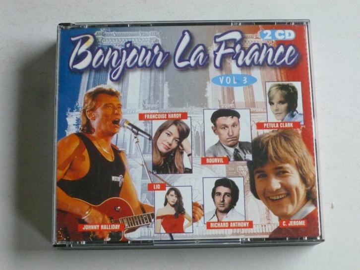 Bonjour La France vol. 3 (2 CD), Cd's en Dvd's, Cd's | Pop, Zo goed als nieuw, Verzenden