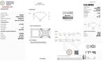 1 pcs Diamant (Natuurlijk) - 1.51 ct - Carré - I - VVS2 -, Nieuw
