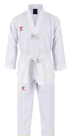 JCalicu Basic Uniform WT approved | Wit (Maat: 190), Verzenden, Nieuw, Taekwondo, Vechtsportpak