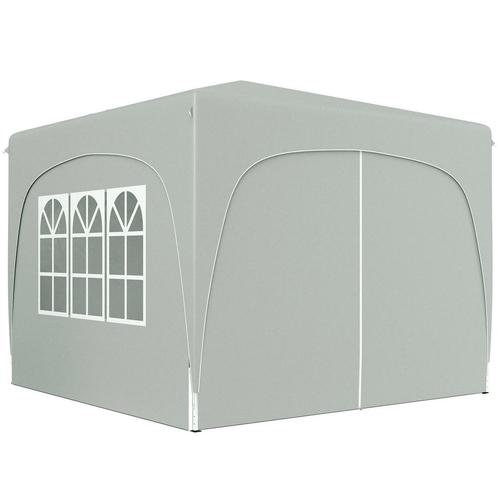 TRUUSK Paviljoen 3x3m, Waterafstotend Stabiel Winterbestendi, Tuin en Terras, Partytenten, Nieuw, Verzenden