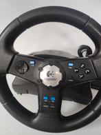 Logitech Rally Vibration Feedback Wheel Playstation 2, Ophalen of Verzenden, Zo goed als nieuw