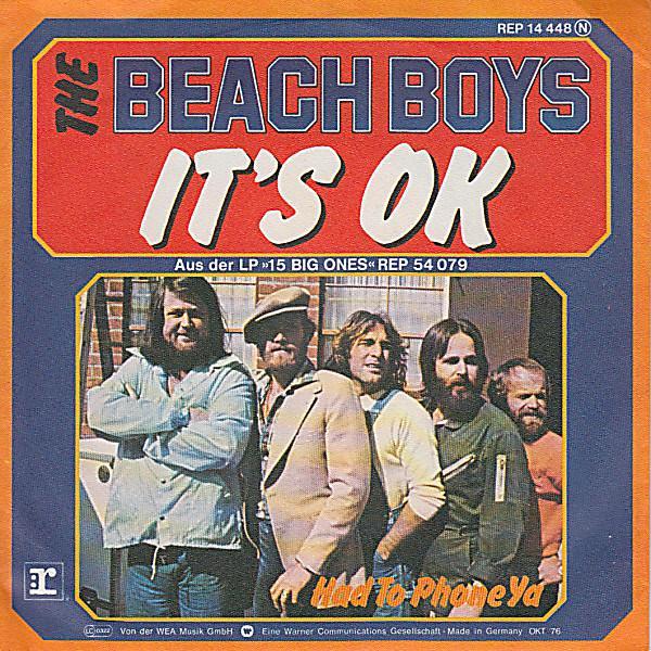 The Beach Boys - Its O.K., Cd's en Dvd's, Vinyl | Pop, Gebruikt, Ophalen of Verzenden