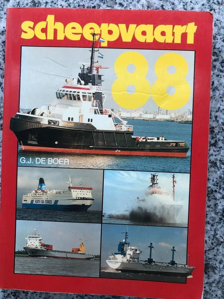 Scheepvaart 1988 (G.J. de Boer), Boeken, Vervoer en Transport, Verzenden