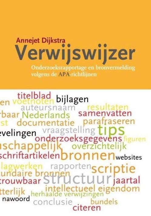 9789081883801 Verwijswijzer | Tweedehands, Boeken, Schoolboeken, Zo goed als nieuw, Verzenden
