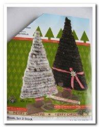 Houten kerstboom 2 stuks Houten kerstboo, Hobby en Vrije tijd, Knutselen, Nieuw, Ophalen of Verzenden