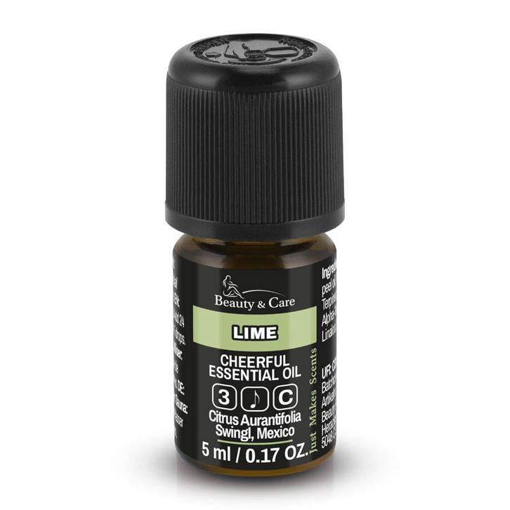 Beauty & Care Limoen etherische olie 5 ml.  new, Sport en Fitness, Gezondheidsproducten en Wellness, Nieuw, Ophalen of Verzenden