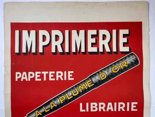 Anonymous - Imprimerie C. Vannier A la plume dor - Jaren, Antiek en Kunst, Kunst | Tekeningen en Foto's