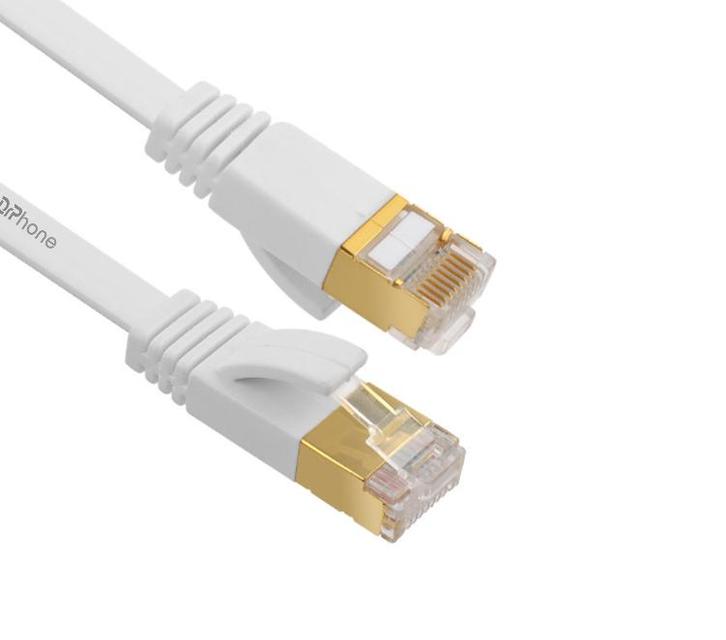 DrPhone UltraLink Platte CAT6 UTP Ethernet kabel - RJ45 Netw, Computers en Software, Pc- en Netwerkkabels, Verzenden