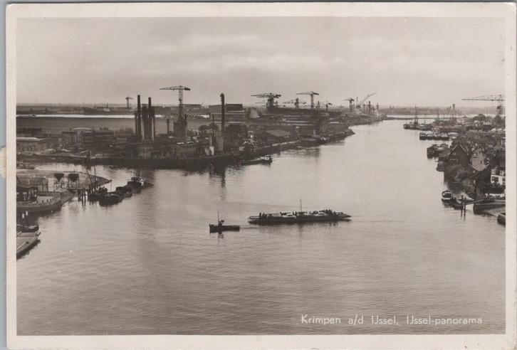 KRIMPEN A/D IJSSEL - IJssel-panorama, Verzamelen, Ansichtkaarten | Nederland