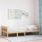 vidaXL Kinderbed zonder matras massief grenenhout 90x200 cm, Huis en Inrichting, 90 cm, Eenpersoons, Bruin, Verzenden