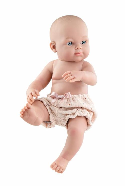 Paola Reina Babypop Minipikolines meisje met broekje roze..., Kinderen en Baby's, Speelgoed | Poppen, Babypop, Nieuw, Ophalen of Verzenden