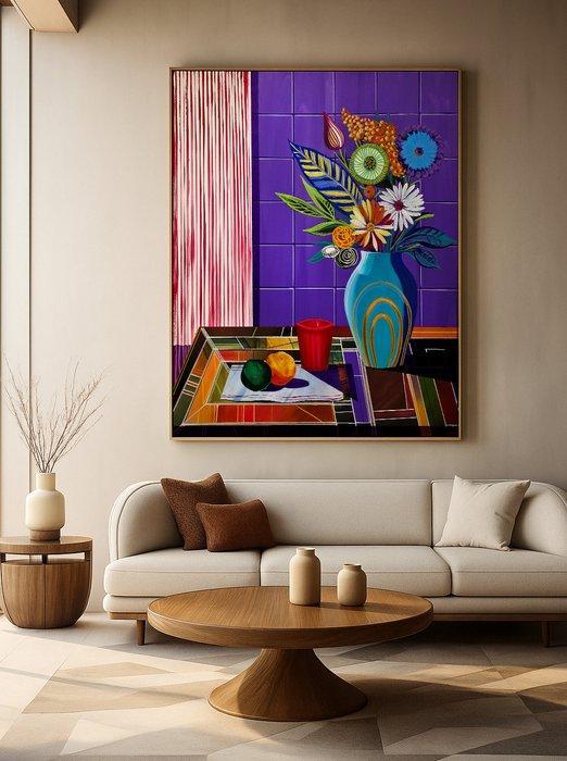 Valdi - Armonía en la cocina - XL (No Reserve), Antiek en Kunst, Kunst | Schilderijen | Modern