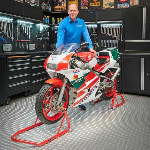 Datona Paddockstand set Bike line en Xtreme - Rood -, Motoren, Onderdelen | Merk-onafhankelijk, Nieuw, Ophalen of Verzenden