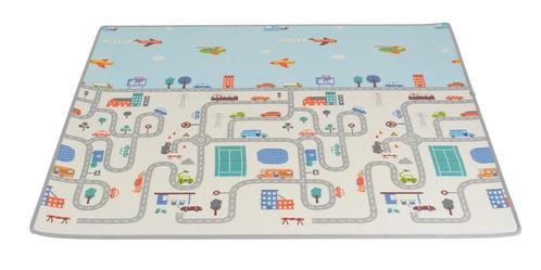 Moni Toys City XXL Oprolbare Speelmat 111182, Kinderen en Baby's, Speelgoed | Babyspeelgoed, Nieuw, Verzenden