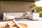 Madeira/Sara ronde u-vorm loungeset + chaise longue rechts -, Verzenden, Nieuw, Hout, Loungeset