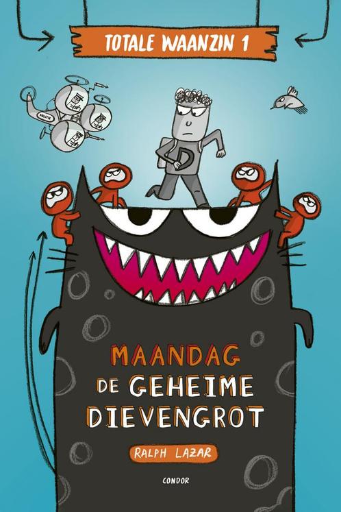 Totale waanzin 1 - Maandag (9789493189812, Ralph Lazar), Boeken, Kinderboeken | Kleuters, Nieuw, Verzenden