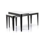 Salontafel Wayne - white (set of two) | BY-BOO, Huis en Inrichting, Ophalen of Verzenden, Nieuw