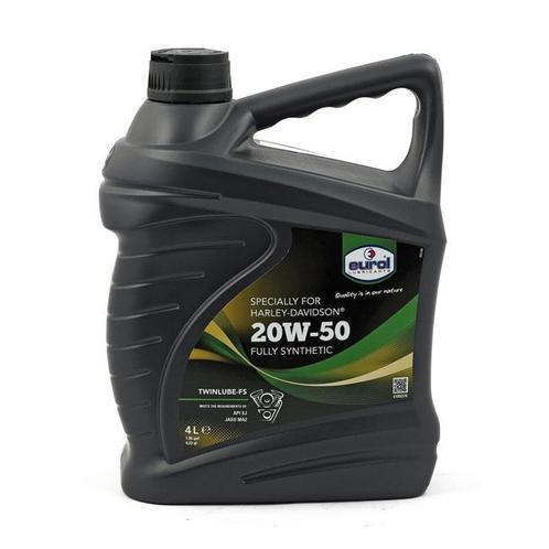 Motorolie | Eurol 20W-50 | 4 Liter | Vol Synthetisch, Motoren, Onderdelen | Harley-Davidson, Nieuw, Verzenden