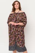 Adia jurk kaftan look print stip Maat:, Nieuw, Verzenden, Overige kleuren