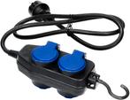 Waterdichte verlengsnoer - 4 voudig  - 10 meter, Hobby en Vrije tijd, Elektronica-componenten, Ophalen of Verzenden, Nieuw
