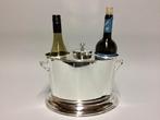 Wijnkoeler - Wijnkoeler voor twee flessen met een vak voor, Nieuw
