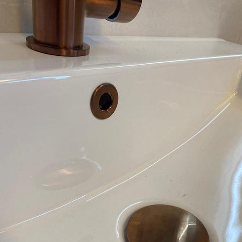 Sani Royal Wastafel Overloop Ring Brons, Doe-het-zelf en Verbouw, Sanitair