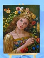 Giovanni Morello (1956) - La Regina dei Fiori, Antiek en Kunst