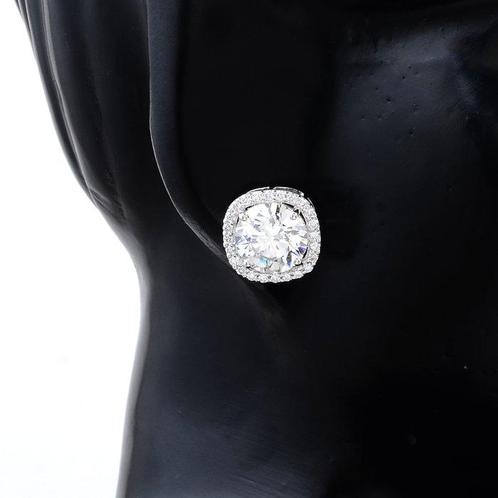 Zonder Minimumprijs - Oorbellen - 14 karaat Witgoud -, Sieraden, Tassen en Uiterlijk, Oorbellen