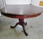 Speeltafel - Wortelnotenhout - Vintage Engelse stijl