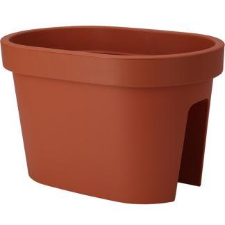 Balkon plantenbak | Ecken & Kanten | 40 x 27 x 25 centimeter, Tuin en Terras, Bloempotten, Nieuw, Verzenden