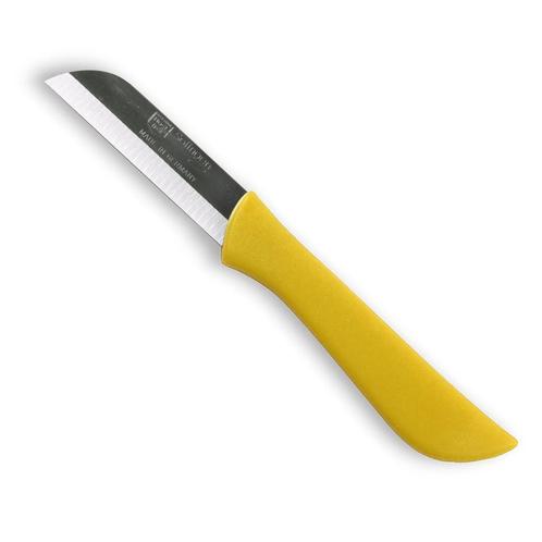 Solingen Schilmesje 16 cm - RVS Lemmet - Dun Heft - Geel, Huis en Inrichting, Keuken | Bestek, Nieuw, Ophalen of Verzenden