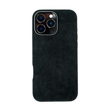 iPhone 12 Pro Max - Alcantara Case | Carbon Black beschikbaar voor biedingen
