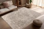 Modern Vloerkleed | Calais | Abstract | Zilver | 80x150 cm, Huis en Inrichting, Stoffering | Tapijten en Kleden, Verzenden, Nieuw
