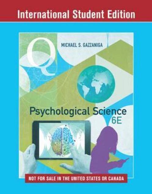Psychological Science 9780393640403 Michael Gazzaniga, Boeken, Taal | Engels, Gelezen, Verzenden