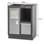 Werkplaatskast met afvalbak 68 x 46 x 91 cm, Ophalen of Verzenden, Nieuw