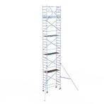 Rolsteiger Original 75x190 10,2m werkhoogte tegen de gevel, Doe-het-zelf en Verbouw, Steigers, Verzenden, Nieuw, Rolsteiger of Kamersteiger