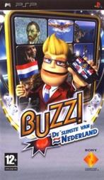 Buzz! de Slimste van Nederland (PSP Games) (Sony PSP), Spelcomputers en Games, Ophalen of Verzenden, Zo goed als nieuw