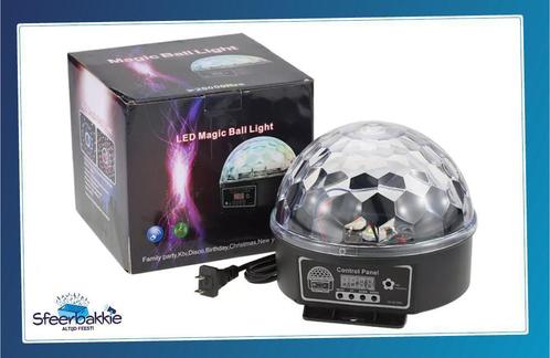 Magic Ball Light - Discolamp - Discobol - NIEUW in doos!, Muziek en Instrumenten, Licht en Laser, Discobol, Nieuw, Geluidgestuurd