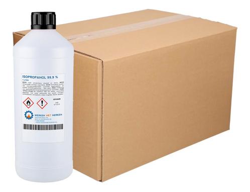 Wmm Chemie Isopropanol 99,9 zuiver 20x 1 liter, doos, Doe-het-zelf en Verbouw, Overige Doe-het-zelf en Verbouw, Nieuw, Verzenden