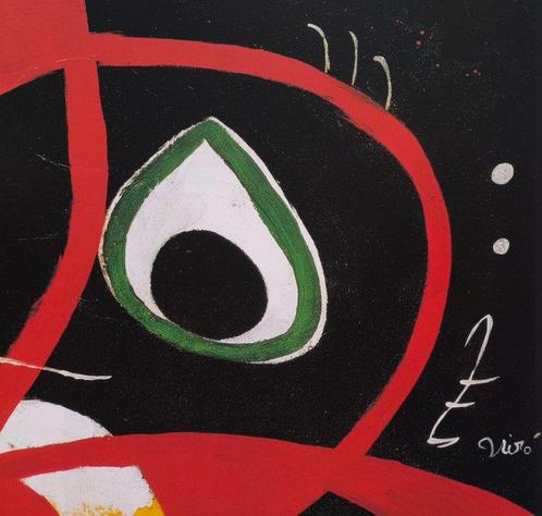 Joan Miró (1893-1983) (after) - Kopf, Antiek en Kunst, Kunst | Tekeningen en Foto's