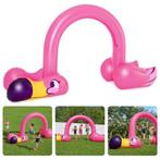 Cheqo® Flamingo Sproeier Speelgoed - 193x340cm  - Opblaasfig, Kinderen en Baby's, Speelgoed | Buiten | Opblaasfiguren, Nieuw, Verzenden